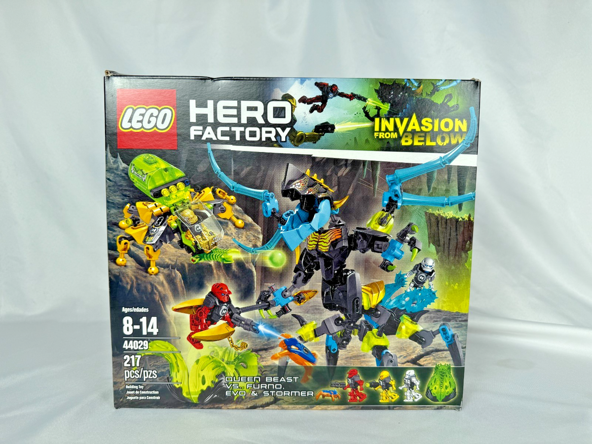 LEGO HERO Factory: Queen Beast Vs. Furno, Evo & Stormer (44029