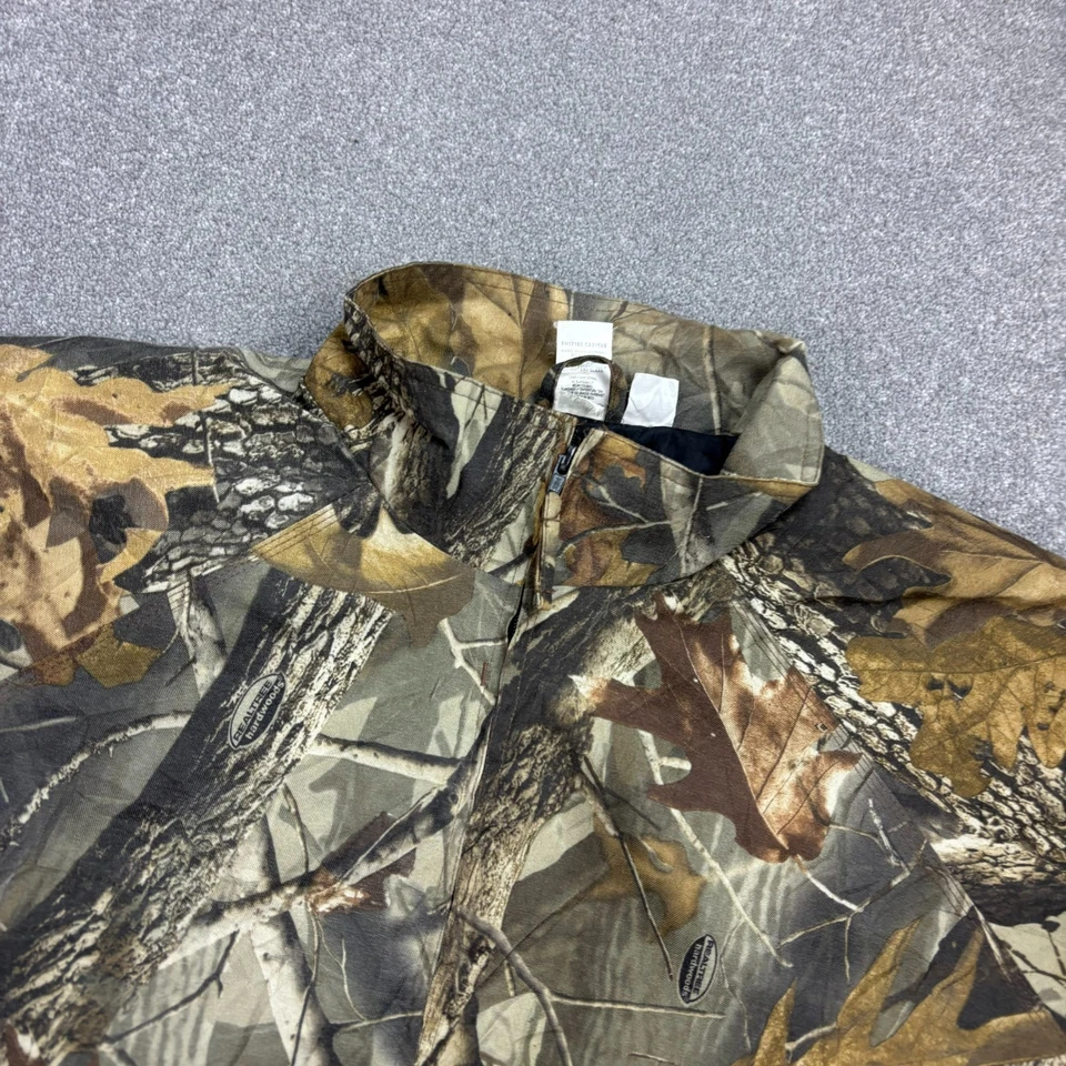 RealTree Jacket Adult 2XL XXL Brown Work Wear Camo Hunting Insulated Coat Men - Image 3 of 4