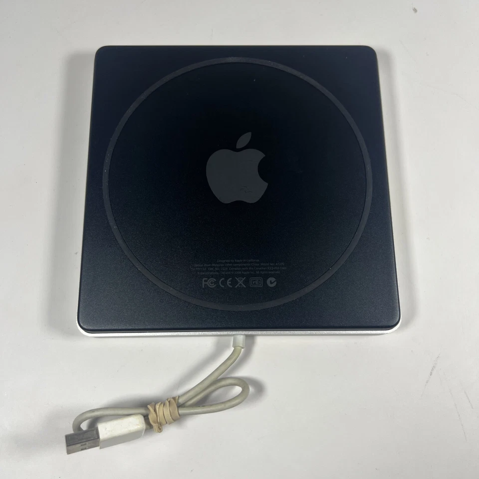 APPLE USB SUPERDRIVE A1270 2229 MC684ZM/A EXTERNAL DVD DVDRW +R+DL CD CDRW - Image 3 of 4