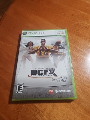 SEALED Black College Football Xperience BCFX Game XBOX 360 BRAND NEW SEALED
