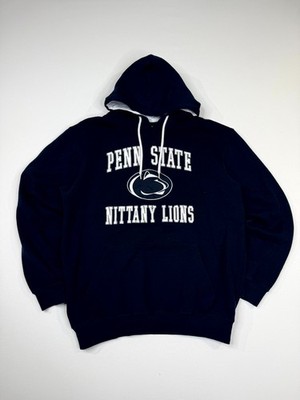 Penn State Nittany Lions Hoodie Mens Medium Navy Blue Colosseum Athletics NCAA
