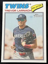 2026 Topps Heritage - #280 - Trevor Larnach - Twins - SP
