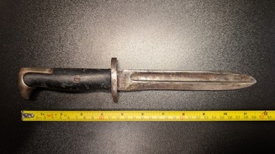 Vintage M1 Garand M1905 Bayonet Knife CUT DOWN