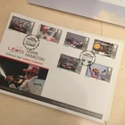 ISLE OF MAN TRANSFORMER FAN 2009 FDC FIRST DAY COVER Lewis Hamilton