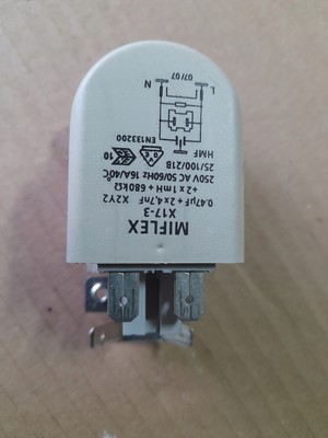 Demontiert mit Amica AWSE10DA, Miflex X17-3 Amica AWSE10DA Stromfilter 