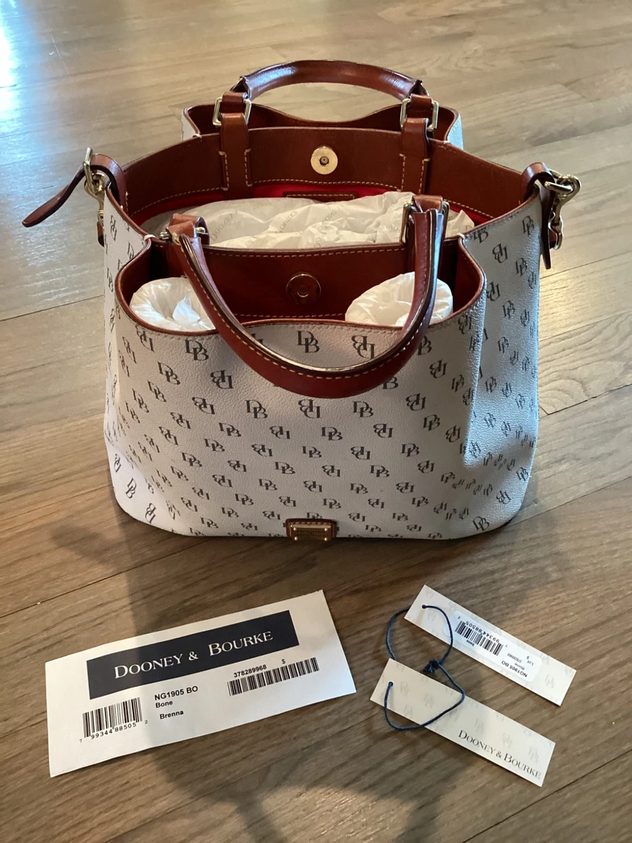 Dooney & Bourke サッチェル/トップハンドルバッグ ホワイトバッグ
