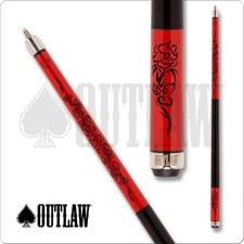 Outlaw OL30 Red Rose Pool Cue - Limited Edition 19oz Free Shipping 