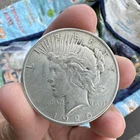 1925-S Peace Silver Dollar $1