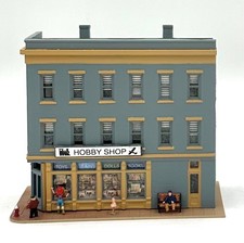 DPM N Scale Custom Painted 3 Story Building "Hobby Shop"  LED Lighted