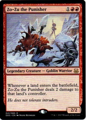 MTG: Duel Decks: Mind Vs Might: Zo-Zu the Punisher: Lightly Played Condition