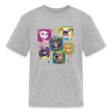 Talking Tom  Friends Characters Kid's T-Shirt