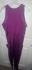 ~J Dow Fitness Sleeveless Athletic Padded Bra Jumpsuit~Berry pink XXL~Plus — photo 2