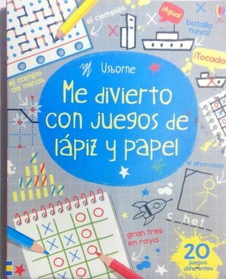 Me Divierto Con Juegos De Lápiz Y Papel, By Simón Tudhope, PB VERY GOOD