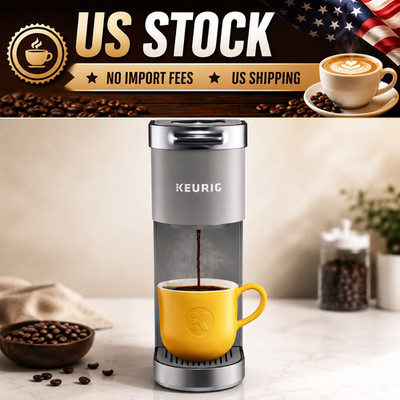 Keurig K-Mini Plus Single Serve K-Cup Pod Coffee Maker - Gray