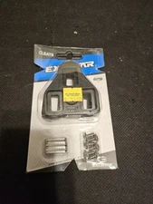 New Exustar clipless pedal cleats Look Delta 0° FLOATING E-BLK1