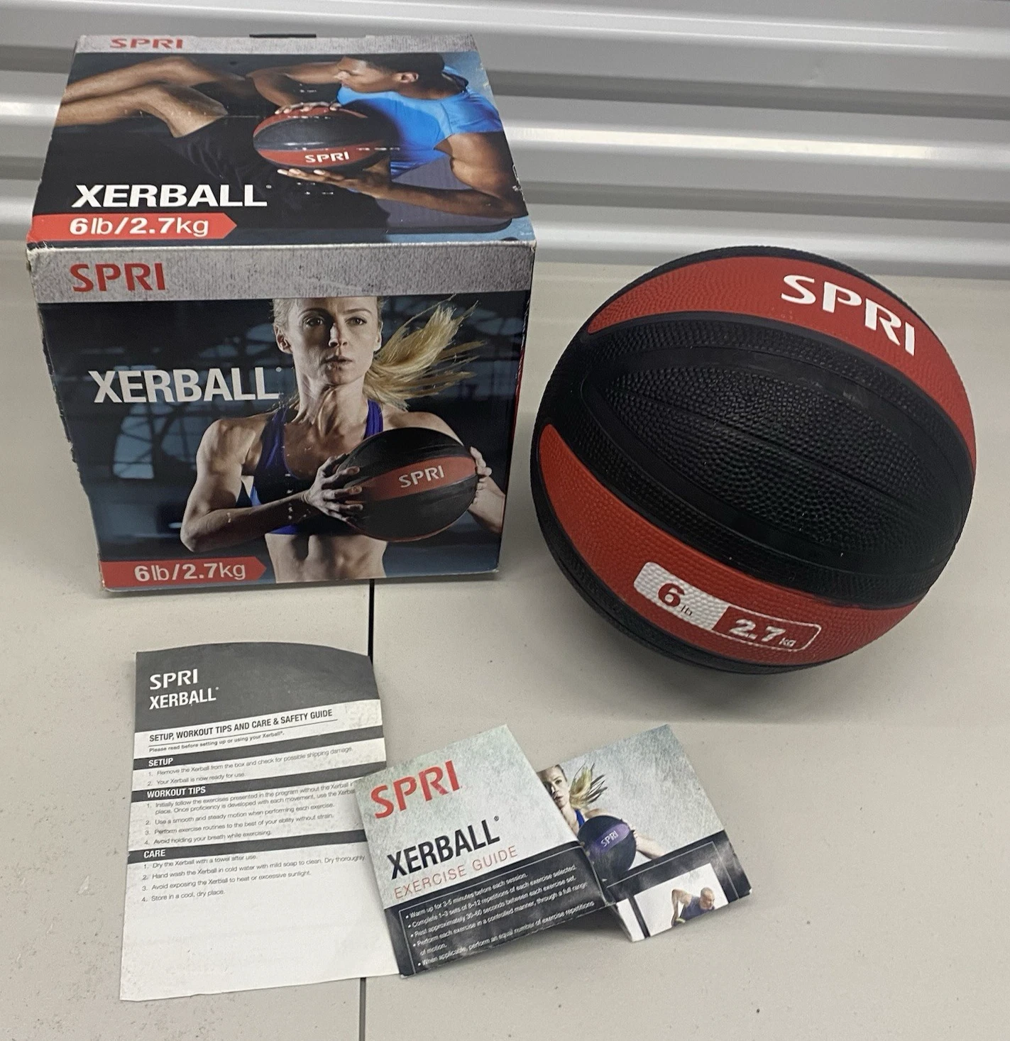 SPRI Xerball Medicine Ball - Thumbnail 2
