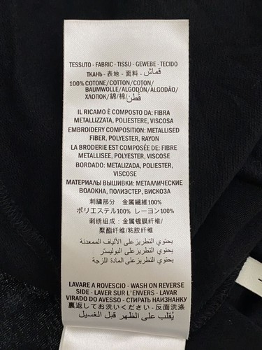 GUCCI TShirt nera L - Foto 4 di 6