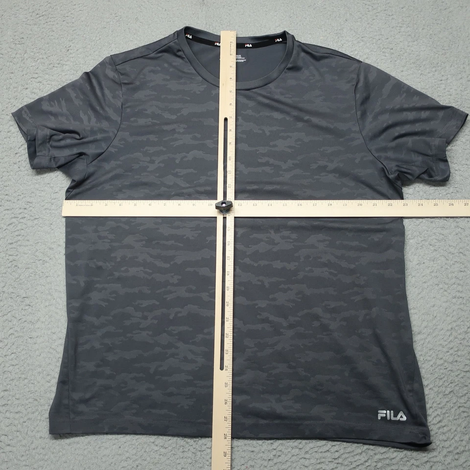 FILA Crew Neck Athletic T-Shirt Mens XL Multicolor Performance Workout Lot Of 4 - Image 3 of 4