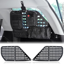 MAIKER Rear Window Molle Panel Modular Storage Panel System with 4 Storage Bag a