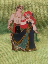 Disney Store DS Pin LE 250 Little Mermaid Ariel Eric Fairytale Designer