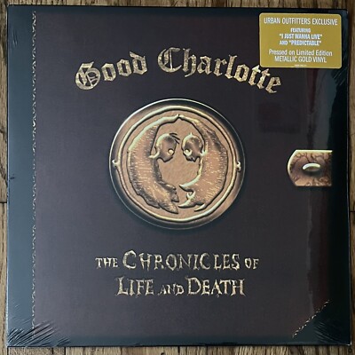 GOOD CHARLOTTE - The Chronicles of Life and Death - SEALED Limited Edition Gold