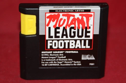 Mutant League Football (Sega Genesis, 1993) Authentic Game Cartridge