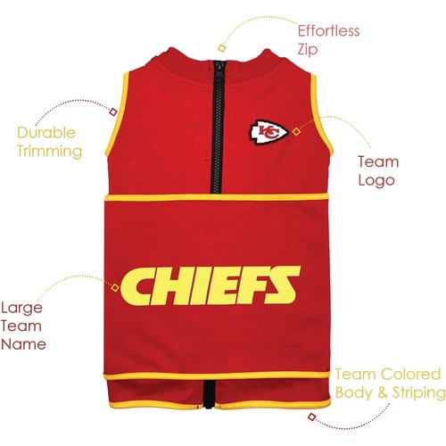 NFL Dog Anxiety Shirt Calming Soothing Solution Vest for Dogs and Cats - Picture 42 of 78