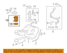 GM OEM 10-15 Camaro Fuel System Fuel System Components-Fuel Pump Assy 13592335