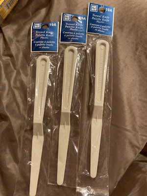 Loew-Cornell Plastic Palette Knife, 19A, Qty: 3