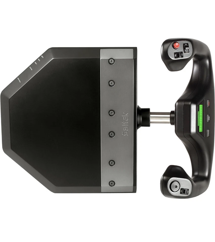 Logitech Saitek G Pro Flight Yoke System with Throttle Quadrant - Black - Image 3 of 4