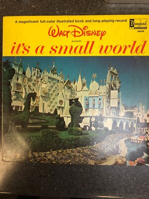 Walt Disney It's a Small World Disneyland Record and Full-Color