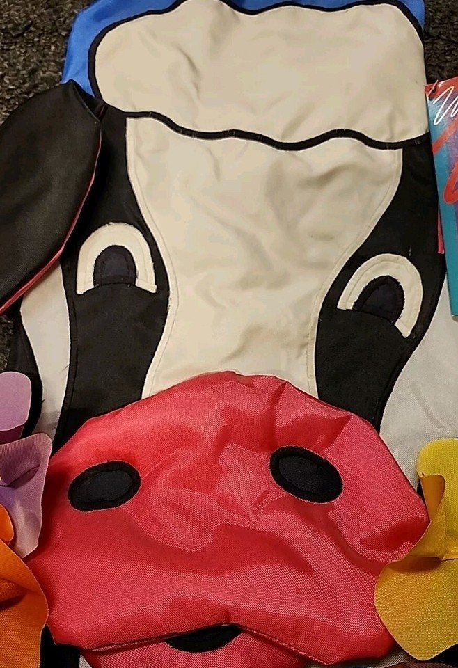 Ganz Windsport Windsock Cow Farm Animal Outdoor Nylon Garden Flag eBay