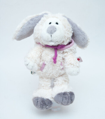 NICI Schneehase Hase Linni Let it Snow weiß rosa Kapuze 25 cm NEU 38946