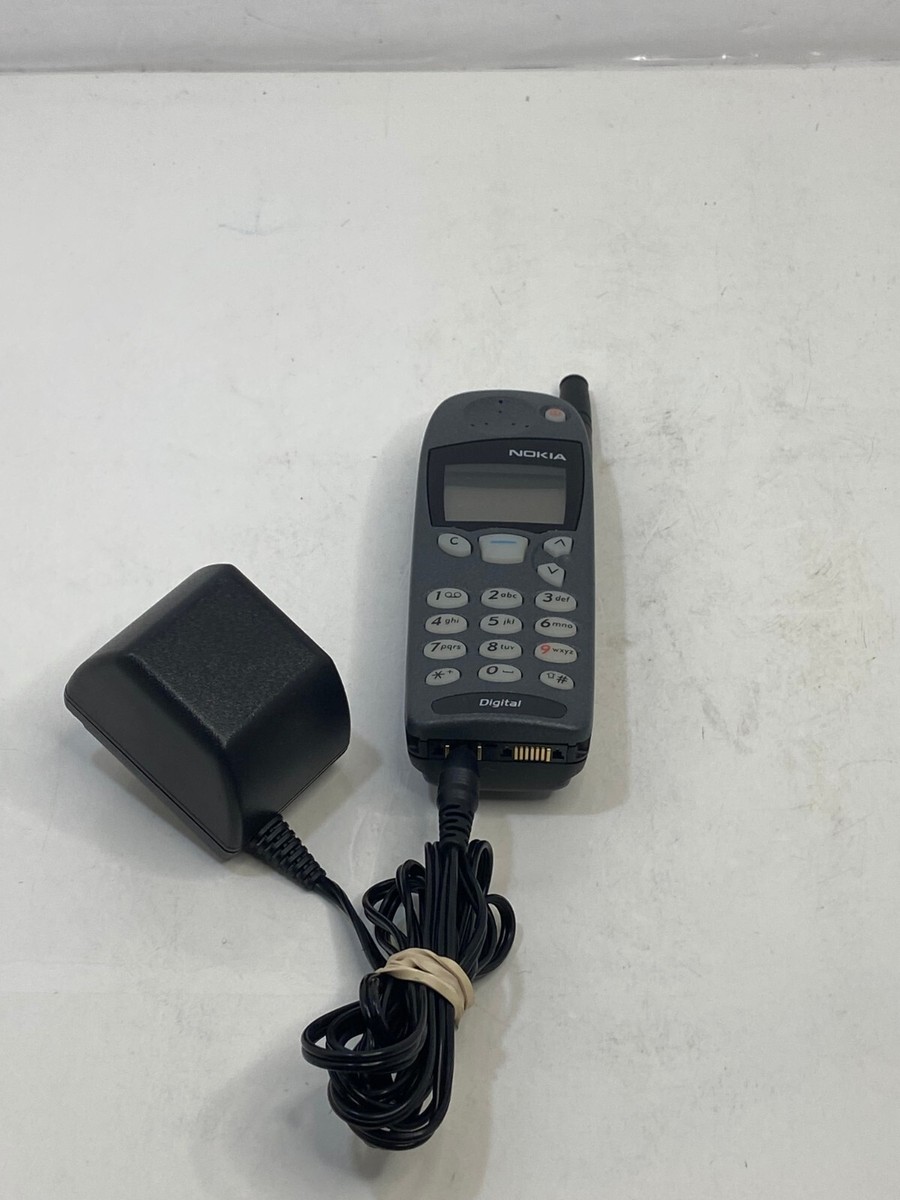 🐞 Vintage Nokia 5185i GRAY Cellular Phone with Charger TESTED