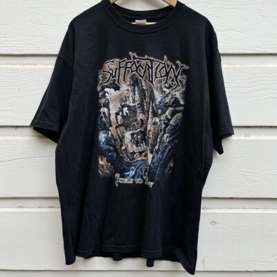 Suffocation Souls To Deny Long Sleeve Metal Band Shirt 00s 2XL