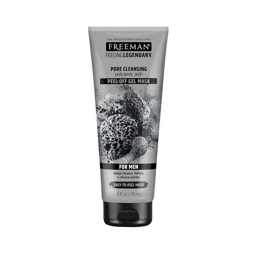 FREEMAN Volcanic Ash Peel-Off Mask for Deep Pore Cleansing & Detox