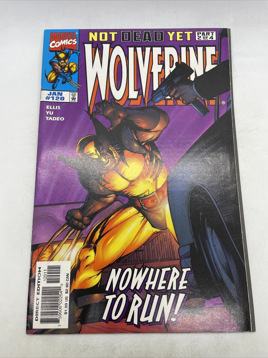 Wolverine Jan #120 Nowhere to Run Comic Book 1997 Marvel