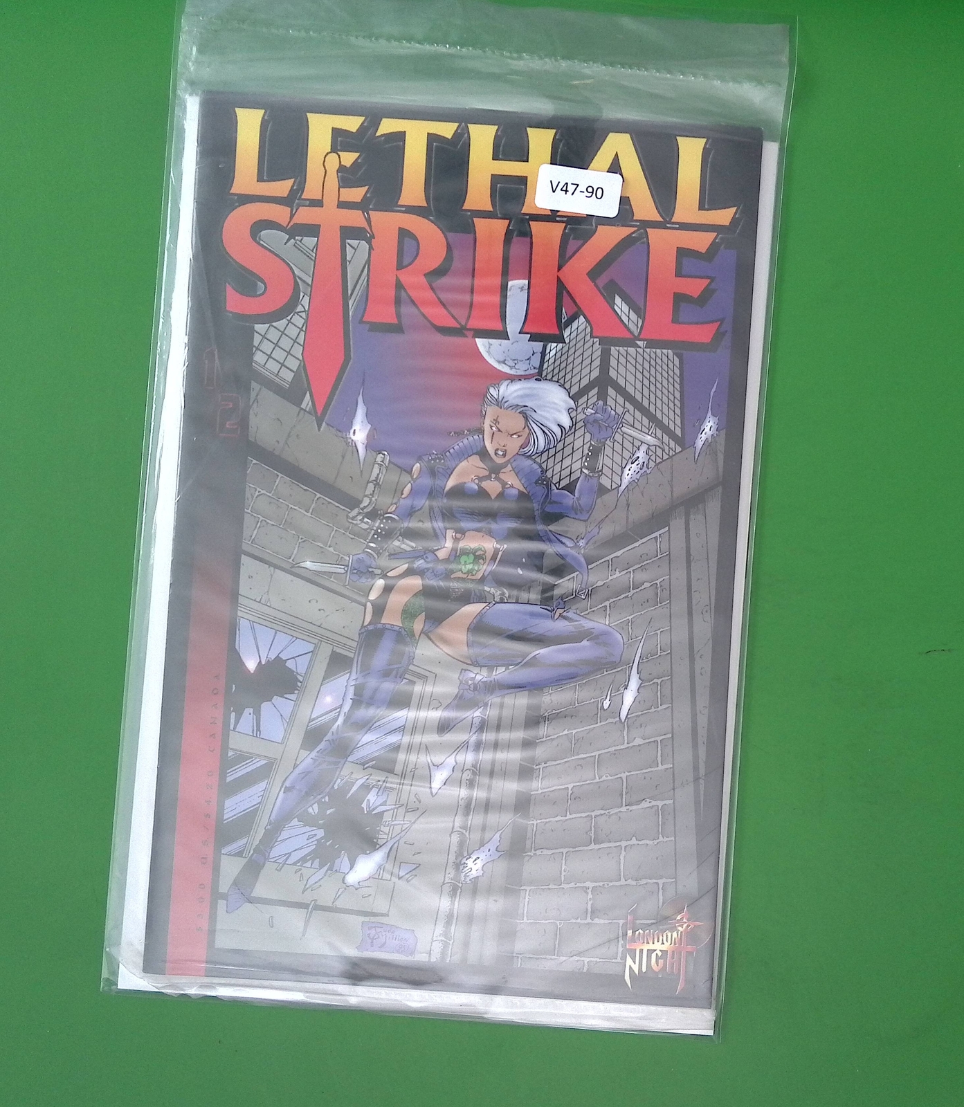 LETHAL STRIKE .5 8.0 LONDON NIGHT STUDIOS COMIC BOOK V47-90 | eBay.de