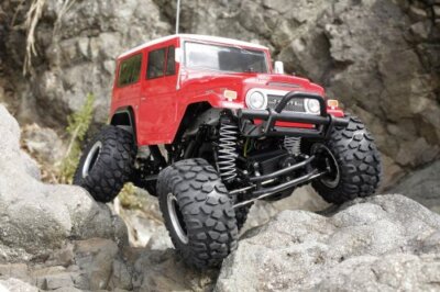 Tamiya 1/10 Electric RC Car No. 405 Toyota Land Cruiser 40 Off