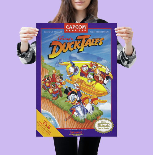 Retro NES Poster Vintage Super Nintendo Poster 80er 90er Jahre Wandkunst A5 A4 A3 A2 - Bild 23 von 52