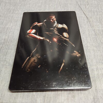 Mass Effect 2 Collector's Edition Steelbook (Xbox 360, 2010) CIB No Cover