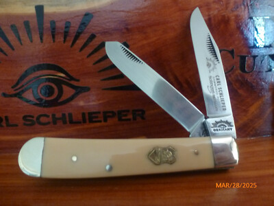 German Eye Brand Carl Schlieper Yellow Trapper #GEJY Made In