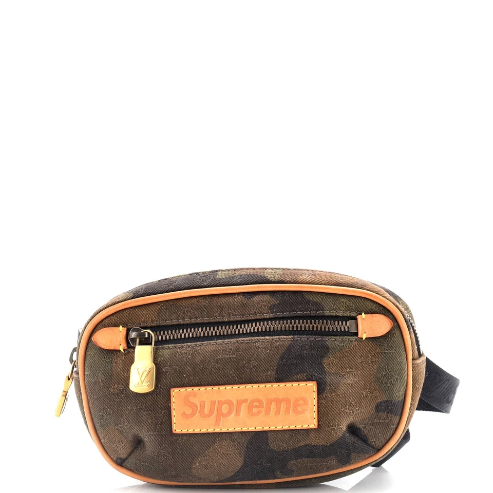 Louis Vuitton Bum Bag Limited Edition Supreme Camouflage Canvas