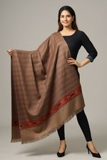 Kullu Yak Wollschal Handgewebte Wickeldecken Übergröße Meditationsdecke 40"x80"