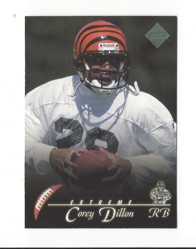 1997 Collector's Edge Extreme #37 Corey Dillon RC Rookie Bengals