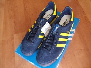 adidas samoa blue and yellow uk