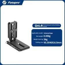 Fotopro QAL-R Universal Camera SLR L-Bracket Hand Grip Plate Horizontal Vertical