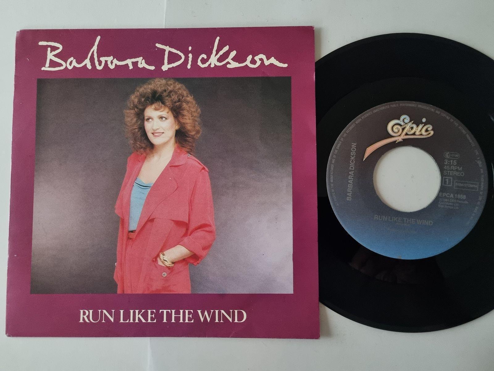 7"" Single Barbara Dickson - Run like the wind Vinyl Holland