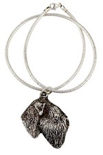Black Russian Terrier, Chornyi Terrier - Dog necklace, unique jewellery for the