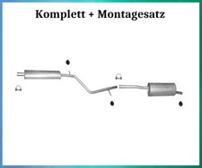 Auspuffanlage für Dacia & Renault Logan Kombi 1.6 16V 77KW Auspuff Montagesatz